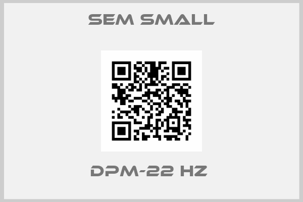 Sem Small-DPM-22 HZ 