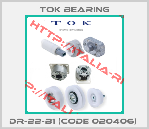 TOK BEARING-DR-22-B1 (CODE 020406) 