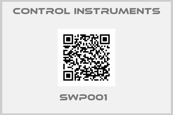 Control instruments-SWP001  