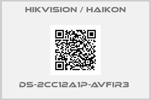 Hikvision / Haikon-DS-2CC12A1P-AVFIR3 