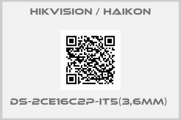Hikvision / Haikon-DS-2CE16C2P-IT5(3,6MM) 