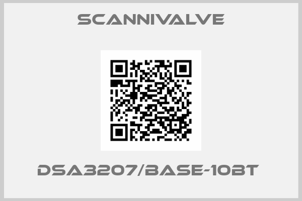 Scannivalve-DSA3207/BASE-10BT 