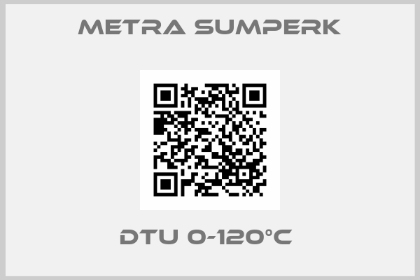 Metra Sumperk-DTU 0-120°C 