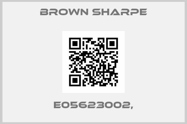Brown Sharpe-E05623002,