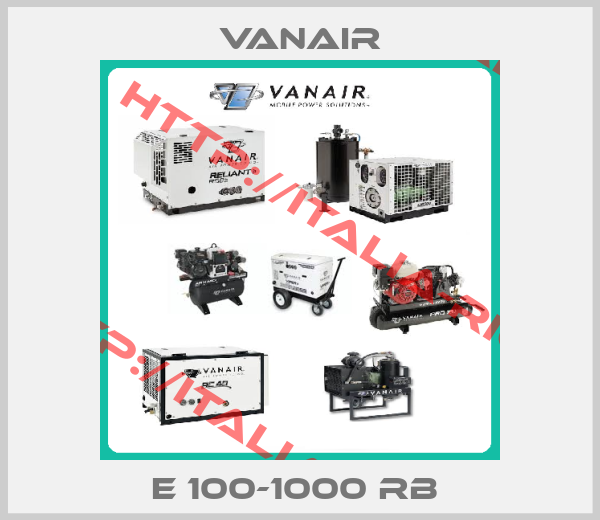 Vanair-E 100-1000 RB 