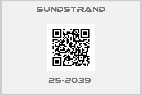 SUNDSTRAND-25-2039 