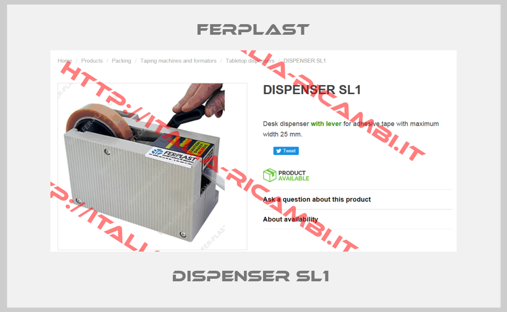 FERPLAST-Dispenser SL1 