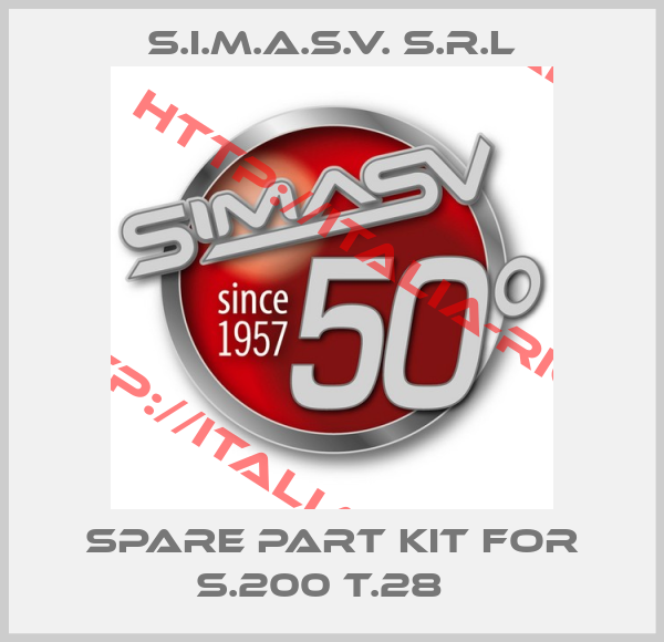 S.I.M.A.S.V. s.r.l-spare part kit for S.200 T.28  
