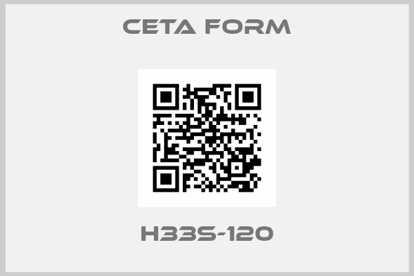 CETA FORM-H33S-120