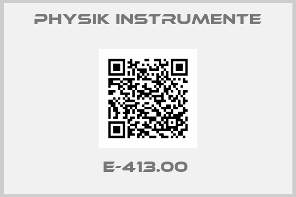 Physik Instrumente-E-413.00 