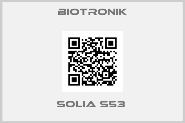 Biotronik-Solia S53 