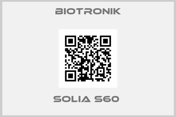 Biotronik-Solia S60 