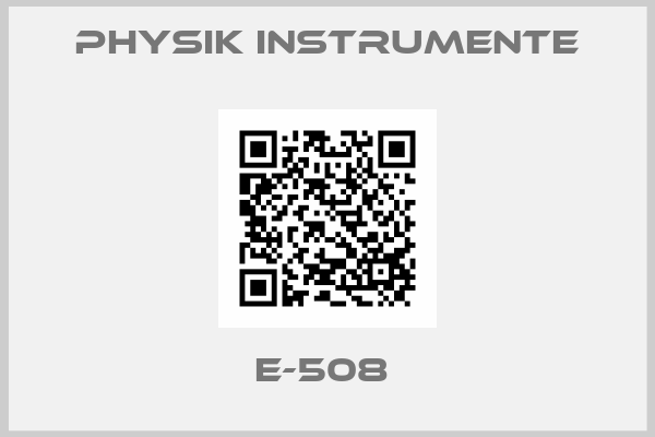 Physik Instrumente-E-508 