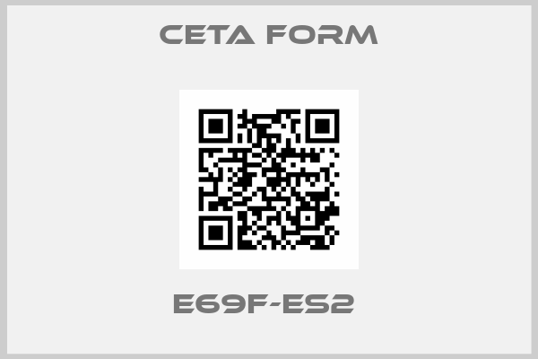 CETA FORM-E69F-ES2 