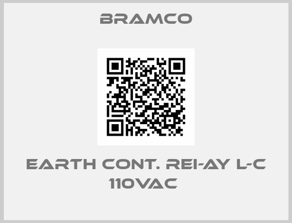 Bramco-EARTH CONT. REI-AY L-C 110VAC 