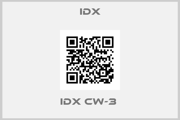 IDX-IDX CW-3 