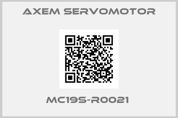 AXEM SERVOMOTOR-MC19S-R0021 