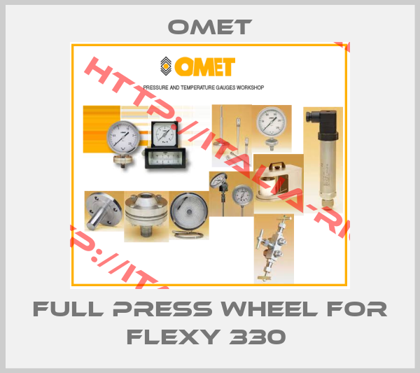 OMET-Full press wheel for FLEXY 330 