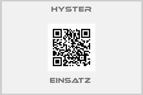 Hyster-EINSATZ 