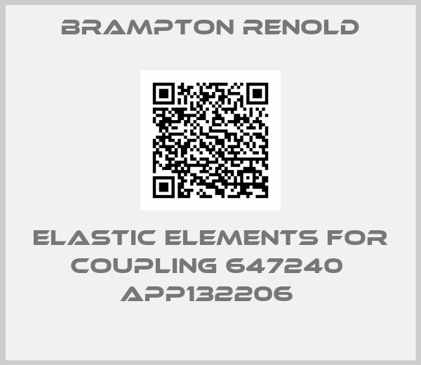 Brampton Renold-ELASTIC ELEMENTS FOR COUPLING 647240  APP132206 
