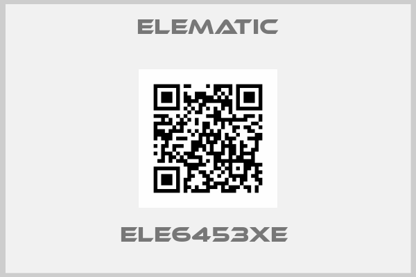 ELEMATIC-ELE6453XE 