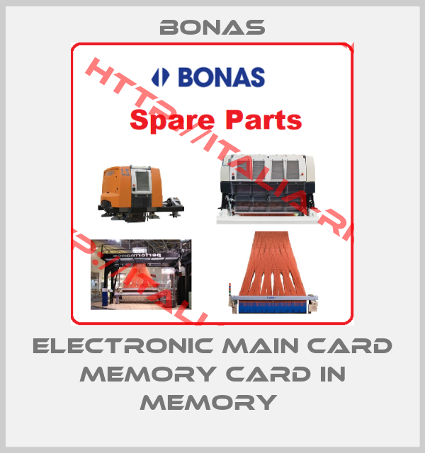 Bonas-ELECTRONIC MAIN CARD MEMORY CARD IN MEMORY 