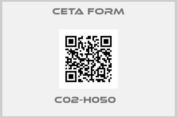 CETA FORM-C02-H050  