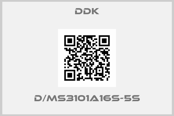 DDK-D/MS3101A16S-5S