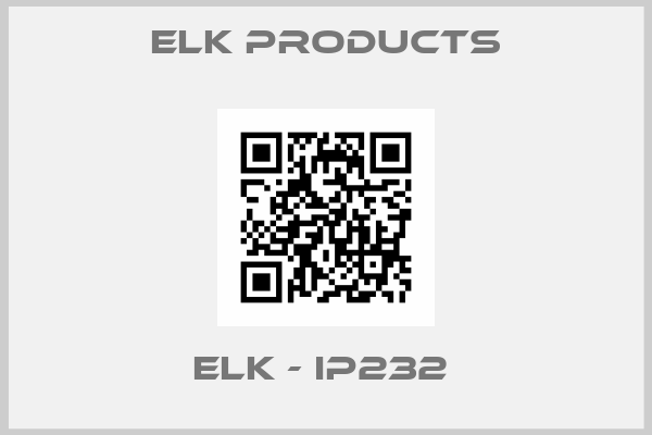 ELK Products-ELK - IP232 