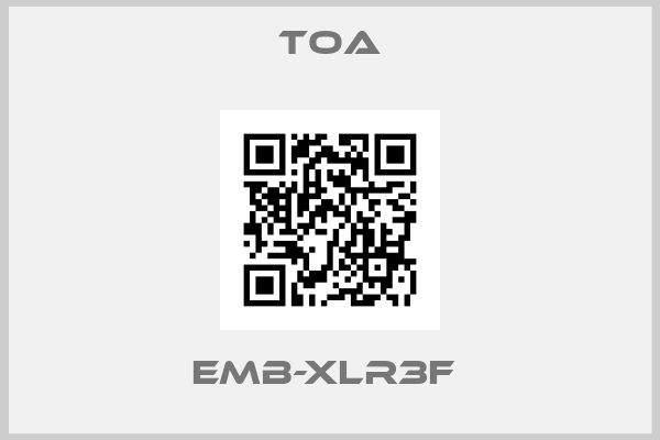 Toa-EMB-XLR3F 