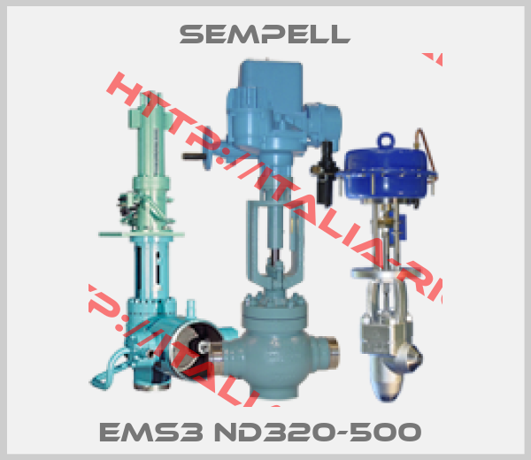 Sempell-EMS3 ND320-500 