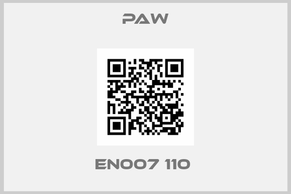 Paw-EN007 110 