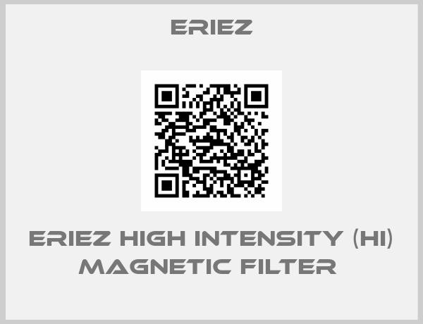 Eriez-ERIEZ HIGH INTENSITY (HI) MAGNETIC FILTER 