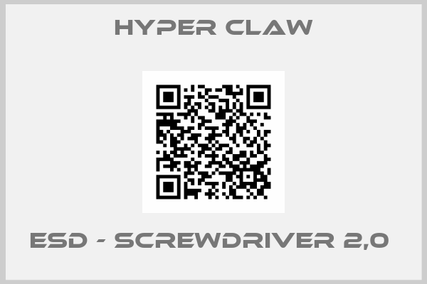 Hyper Claw-ESD - SCREWDRIVER 2,0 