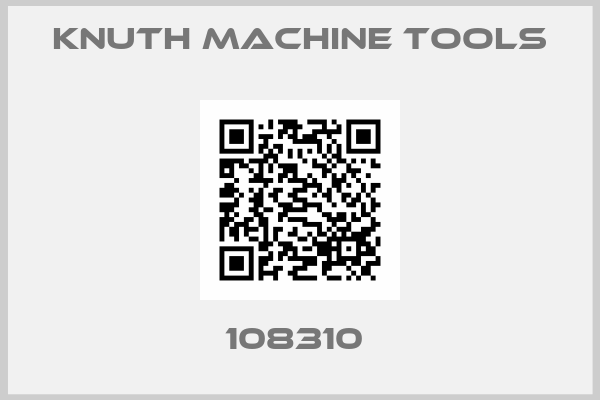 Knuth Machine Tools-108310 