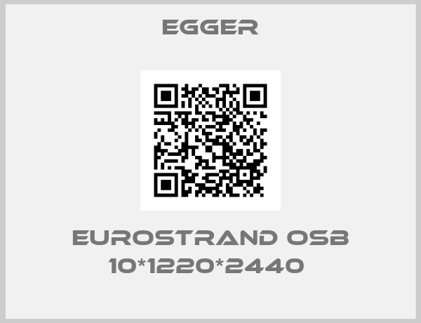 Egger-EUROSTRAND OSB 10*1220*2440 