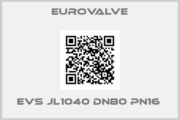 Eurovalve-EVS JL1040 DN80 PN16 