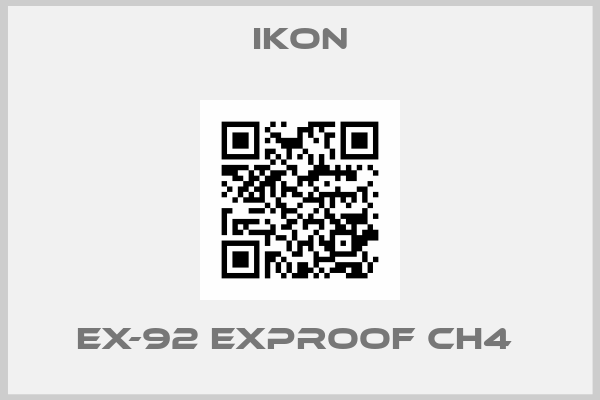 Ikon-EX-92 EXPROOF CH4 