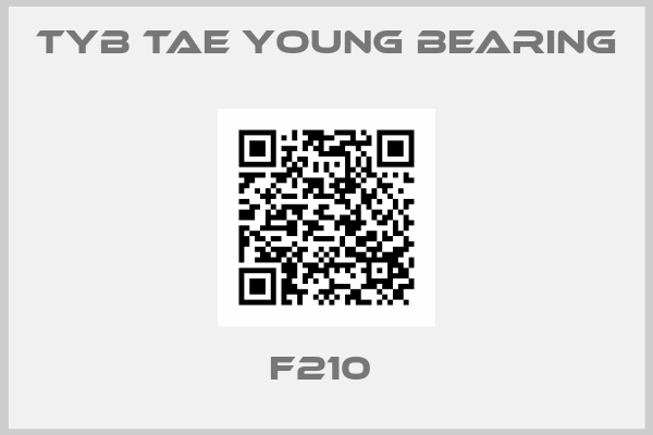 Tyb Tae Young Bearing-F210 