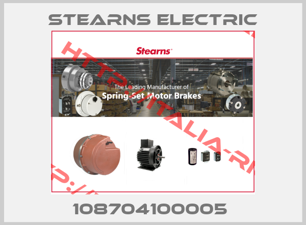 Stearns Electric-108704100005 