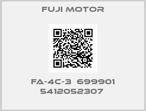 Fuji Motor-FA-4C-3  699901 5412052307 