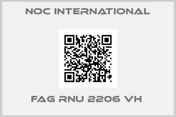 NOC international-FAG RNU 2206 VH 