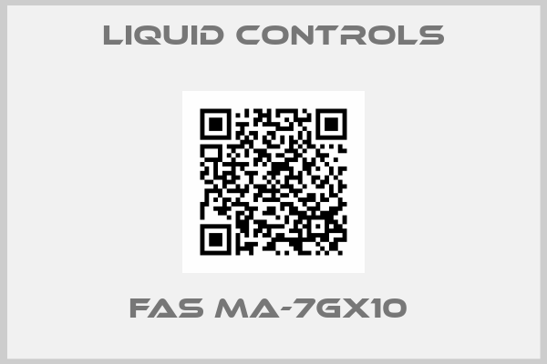 Liquid Controls-FAS MA-7GX10 