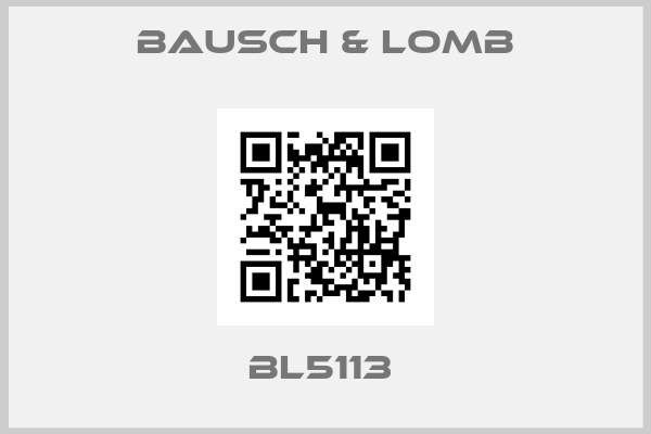 BAUSCH & LOMB-BL5113 