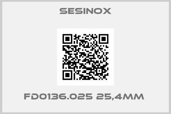 Sesinox-FD0136.025 25,4MM 