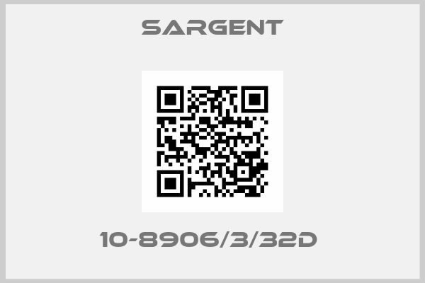 Sargent-10-8906/3/32D 
