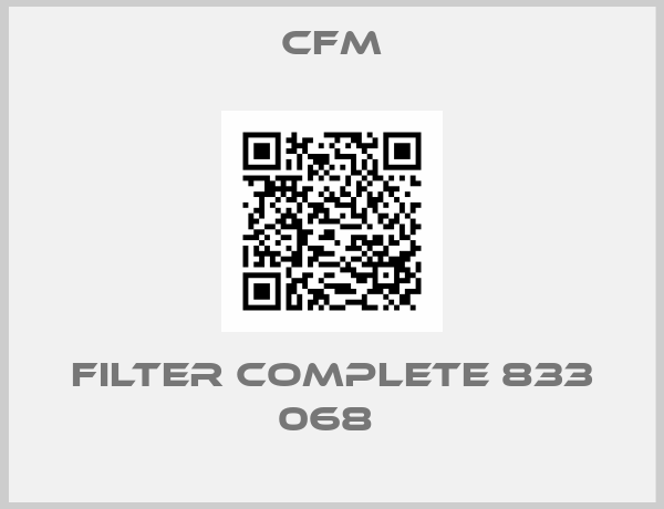 CFM-FILTER COMPLETE 833 068 