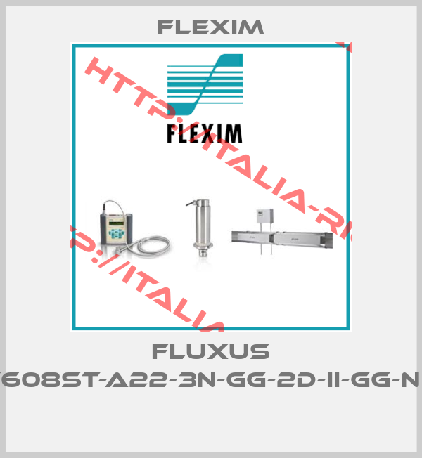 Flexim-FLUXUS F608ST-A22-3N-GG-2D-II-GG-NN 
