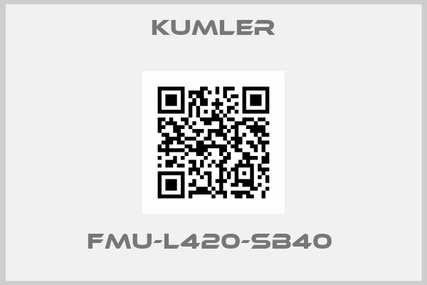Kumler-FMU-L420-SB40 