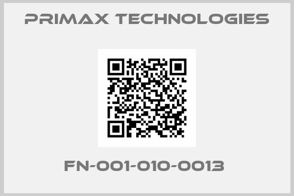 Primax Technologies-FN-001-010-0013 